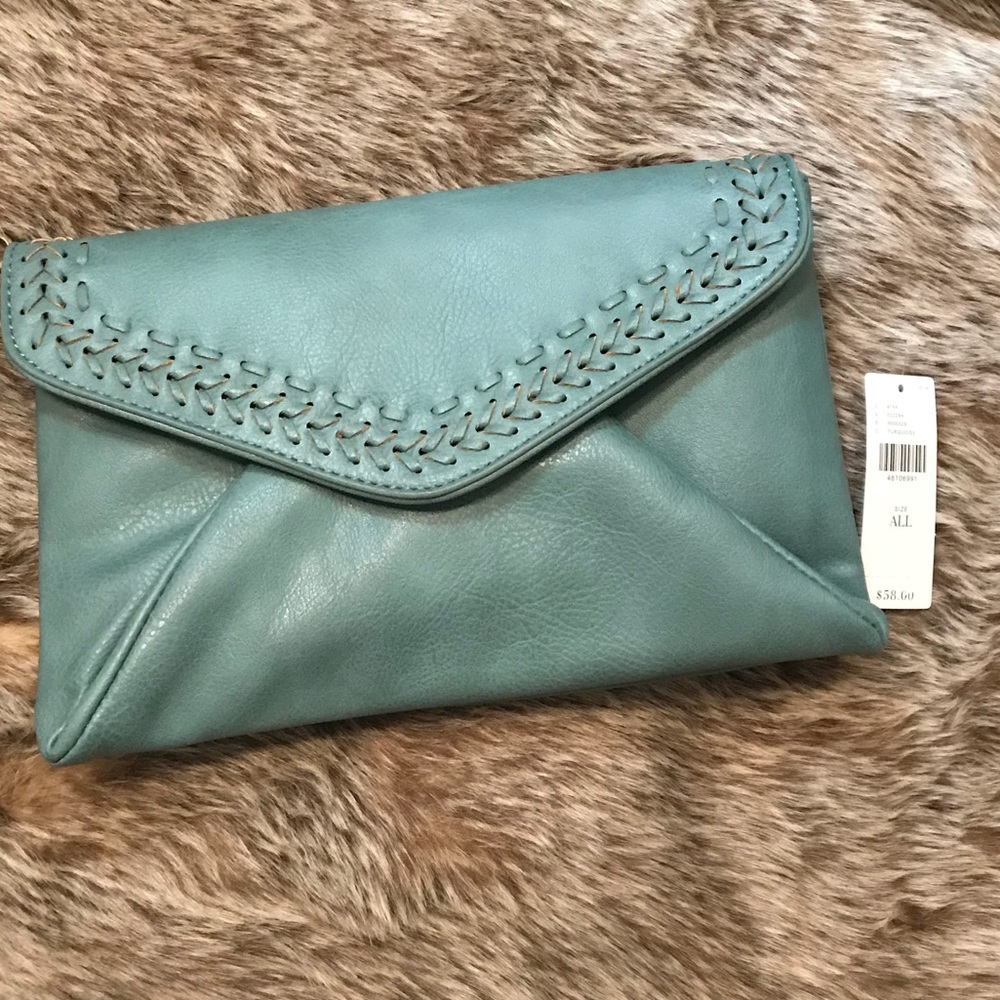 🆕NWT Anthropologie turquoise crossbody purse - Picture 3 of 7